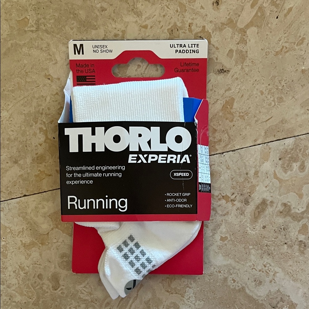 Thorlo Experia White Running Socks